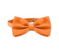OcioDual Noeud Papillon Homme Orange, Nœuds Papillon Homme uni avec Fermeture à Crochet Réglable, 12 cm x 6 cm, Célébrations, fêtes, Travail, Mariages et Événements