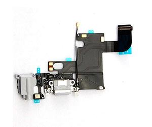 OcioDual Pièce Nappe Flex Cable USB Connecteur Charge Dock Compatible avec iPhone 6 4.7" Gris