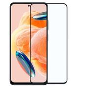OcioDual Verre Trempé Noir pour Xiaomi Redmi Note 12 Pro 4G/Pro Plus 5G, Protecteur d'écran, Vitre Premium - Bord 9D 0,33mm HD - Dureté 9H Glass - Ultra Résistant - Sans Bulles d'Air