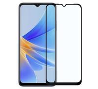 OcioDual Verre Trempé avec Cadre Noir pour Oppo A17, Protecteur d'écran, Vitre Premium Bord 9D 0,33mm HD, Dureté 9H Glass, Ultra Résistant, Sans Bulles d'Air