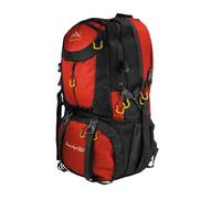 OCIODUAL Sac à Dos de Randonnée, 50 Litres, Imperméable Et Léger, Couleur Rouge, Plusieurs Poches, Idéal pour les Voyages