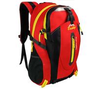 OcioDual Sac a Dos Randonnee 30L Rouge, Sac Randonnée, Voyage Imperméable Léger, Sac de Voyage Cabine Pliable, Sac a Dos Homme Montagne Trekking