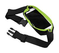 OcioDual Sac Banane Vert Sacoche de Ceinture avec 1 Poche Unisexe Réglable pour Homme Femme Voyage Sport Course Sport Cyclisme