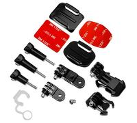 OcioDual Support 3M Accessoires Adaptateur Casque Fixation pour GoPr Hero 8 7 6 5 4 3 HD Black SJCAM 4000 Xiaomi Yi 4K