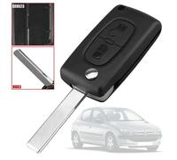 OCIODUAL Télécommande Coque CE0523 HU83 Clé PLIP 2 Bouton pour Citroen C2 C3 C4 C5 C6