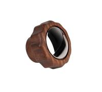 OCKSVOGF Compatible For Lelit, V3, Compatible For Mara, Bouton Vapeur For Machine À Café, Bouton En Noyer Noir(1pcs-c)