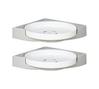 OCKULT Étagère d'angle de douche, rotation à 360°, plateau tournant pour douche, organiseur de salle de bain, dortoir et cuisine