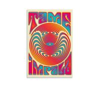 Ockxin Tame Impala Poster mural vintage avec couverture musicale pour chambre à coucher - 30 x 45 cm