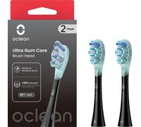 Oclean | Brosse à dents adaptable Oclean Ultra Gum Care - Noir - 2 pièces - Nettoyage en douceur - Approuvé par la FDA