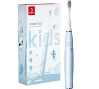 Oclean Kids, Brosse à Dents Électrique Enfant, Ultra-sileucieux 37db, Poils doux pour enfants, Minuterie de 2 mins, Autonomie 30 Jours, Étanchéité IPX7, 6 Ans et Plus, Bleu