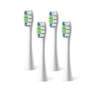 Oclean Lot de 4 têtes de brosse à dents professionnelles Blanc