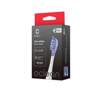 OCLEAN Têtes De Brosse À Dents Électrique Ultra White Blanc Lot De 2