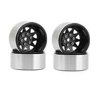 Ocnvlia Wagon 1.9 Lot de 4 moyeux en métal pour 1/10 RC Crawler Axial SCX10 90046 TRX4 D90,4