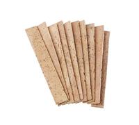 Ocobudbxw 10 pièces Clarinette Liège BB Joint Liège Feuilles pour Saxophones Instruments De Musique 81 * 11 * 2mm
