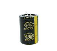 Ocobudbxw 25V 47000uF condensateur électrolytique en Aluminium 35x50mm Basse fréquence ESR