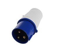 Ocobudbxw 32 Amp 3 Pin Plug 220-250 Volt 2P + E Générateur IP44 32A résistant aux intempéries