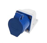 Ocobudbxw 32 Amp 3pin Prise Industrielle 220V-250Volt étanche IP44 étanche 2P + E 32A