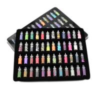 Ocobudbxw 48 pièces Slime Perles Kit de Bricolage Slime Remplissage Jouets Slime charmes pour Moelleux Mousse Slime Lizun Slime Accessoires Fournitures
