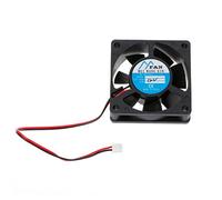 Ocobudbxw 60mm × 60mm × 20mm DC 12V 2-Pin Cooler Brushless Axial PC CPU Case Cooling Fan 6020