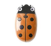 Ocobudbxw étui à Crayons, étui à Crayons Mignon Coccinelle réfrigérateur boîte de Rangement magnétique Gomme Tableau Blanc Stylo Organisateur Titulaire