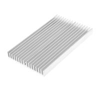 Ocobudbxw Radiateur d'ordinateur 1 PC 100 * 60 * 10mm dissipateur de Chaleur en Aluminium Bricolage Refroidisseur pour Transistor de Puissance LED Puce IC