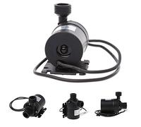 Ocobudbxw ZYW680 Pompe à Eau Haute Performance à Faible Bruit 4" Entrée et Sortie 12V 5 mètres