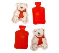ocona Lot de 4 chauffe-mains réutilisables (ours polaire)