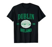 O'Connell Bridge in Dublin Irlande Irish Pride Vintage T-Shirt Graphique avec Valeur