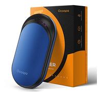 OCOOPA Chauffe Main Rechargeable, Simple et Double Côté Chauffage,5200mAh Chauffe-Poche Electrique Portable Réutilisable, 5 Niveaux Hyperthermie est Bon pour Raynauds, Extérieur, Cadeaux Chaleureux