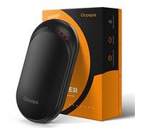 OCOOPA Chauffe Main Rechargeable, Simple et Double Côté Chauffage,5200mAh Chauffe-Poche Electrique Portable Réutilisable, 5 Niveaux Hyperthermie est Bon pour Raynauds, Extérieur, Cadeaux Chaleureux