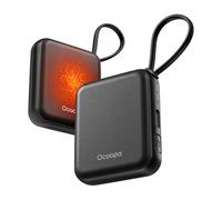 OCOOPA Chauffe Main Rechargeables Lot de 2, Chaufferette Électrique Reutilisable 4000mAh, 3 Niveaux Chauffage, Maximum 52°C, Idee Cadeau Homme, Idéal Noel, Voyage, Outdoor Activités, UT5 Nano