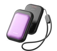 OCOOPA Chauffe-Mains Rechargeable,5000 mAh,Chauffe-Mains Magnétique,étanche,Réutilisable Portable Chaufferette Main Électrique,USB,Certifié UL,3 Niveaux de Chaleur