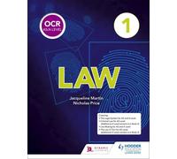 Ocr A Level Law For A Level Year 1 And As