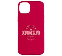Ocracoke Island Caroline du Nord Moderne - Ocracoke Island NC Coque pour iPhone 14 Plus