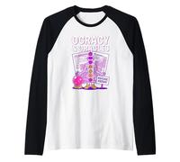 Ocracy & Oracles Psychic Payday Mystic Spir Tax Season Humour Manche Raglan