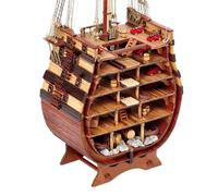 OcCre - Bateau bois à construire Section de Sanctissime Trinidad (OC16800)