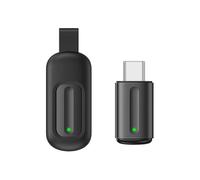 OCRUSTAR Adaptateur de télécommande universel pour iPhone 15 - Télécommande tout-en-un pour TV/AC/DVD - Compatible avec Samsung, Sony, Panasonic, Sharp, LG et plus - Noir - Prise de type C pour iPhone