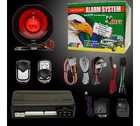 OCS.tec Alarme Voiture Motor Universelle avec TÉLÉCOMMANDE AL2