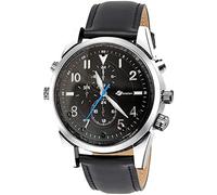 OctaCam Mini caméra : Montre vidéo Full HD Vision Nocturne, Photos 4K, enregistreur Vocal, 32 Go (Montre d'appareil Photo)