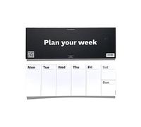 Octagon 400 x 135 mm Planifier votre semaine Desk Perpetual Planning hebdomadaire
