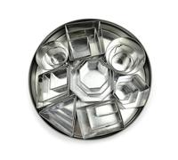 (Octagon) Biscuit Moulds Baking Gadgets 3 Styles to Choose Perfect Gifts for Baking Lovers