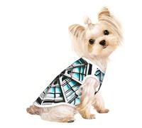 Octagon Building Pet T-shirt respirant sans manches L pour petits chiens et chats, doux, confortable, élégant