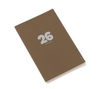 OCTÀGON DESIGN | Big Monthly Planner Plus 2026 | Planning mensuel | 12 mois | Janvier à décembre 2026 | L'emblématique Planner Monthly d'Octàgon | Format A4 | Couleur Cappuccino | Couverture souple