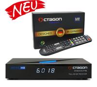 Octagon Récepteur Satellite SFX6018 S2 + IP Wl HD DVB-S2 E2 Linux Smart TV OS