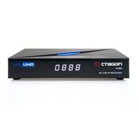 Octagon Récepteur SX888 4K UHD H.265 1 Go RAM 4 Go Flash Multistream Noir