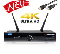 Octagon SF8008 Linux 4K Combo Récepteur UHD E2 DVB-S2X & Dvb-C / T2 De USB
