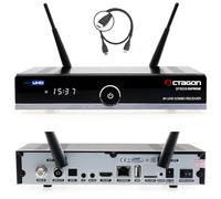 OCTAGON SF8008 UHD 4K Supreme Combo Récepteur câble satellite & récepteur DVB-T2, E2 Linux & Define OS, avec fonction d'enregistrement PVR, clé M.2 M, Gigabit LAN, Bluetooth, lecteur de cartes