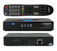 Octagon SFX6008 IP WL Full HD H.265 HEVC, E2 Linux Set-Top Box & Smart Internet TV Récepteur, assistance satellite to client, DLNA, YouTube, radio Web, 150 Mbit WiFi interne, HDMI, noir