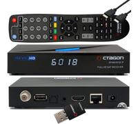 Octagon SFX6018 S2 + IP H.265 Hevc 1 DVB-S2 HD E2 Linux Smart Receiver + 300
