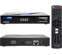 Octagon Spirit 4K UHD HDR10 + Android TV Média Streaming Boîte 5G Wifi Bluetooth